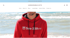 Desktop Screenshot of hardscrabblegifts.com